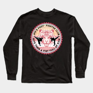 JFK's Foot-Fighter Club Badge Long Sleeve T-Shirt